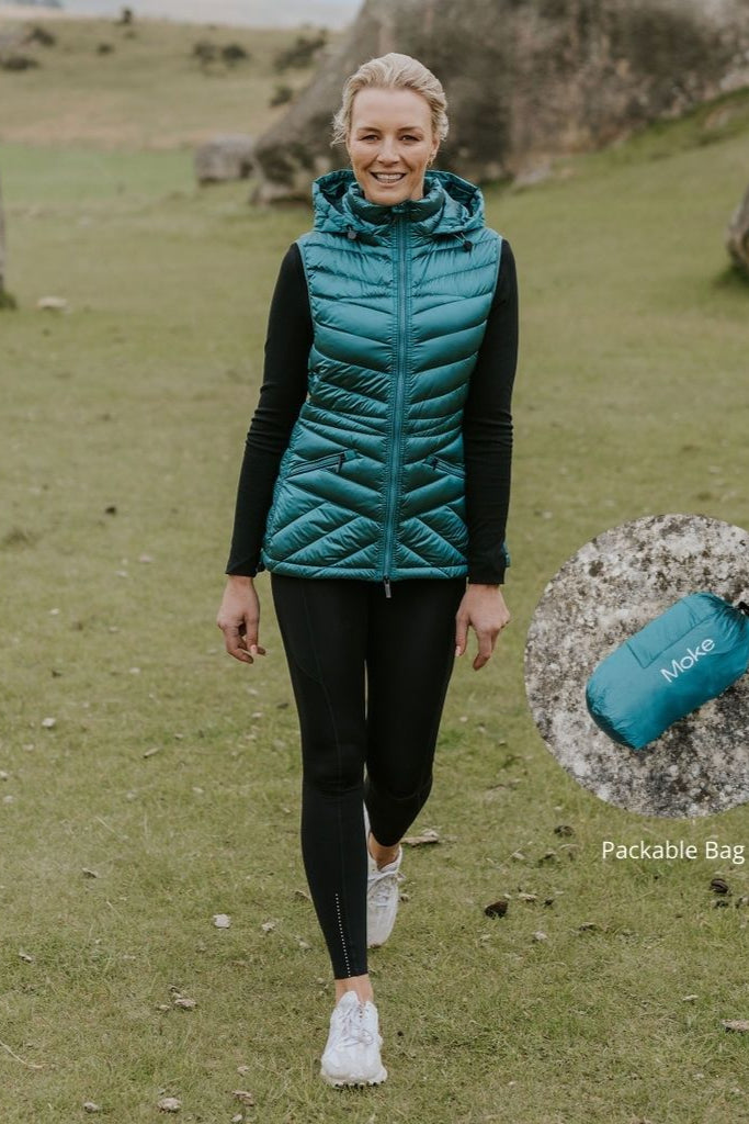 Womens Mary Claire Vest - Empire Teal