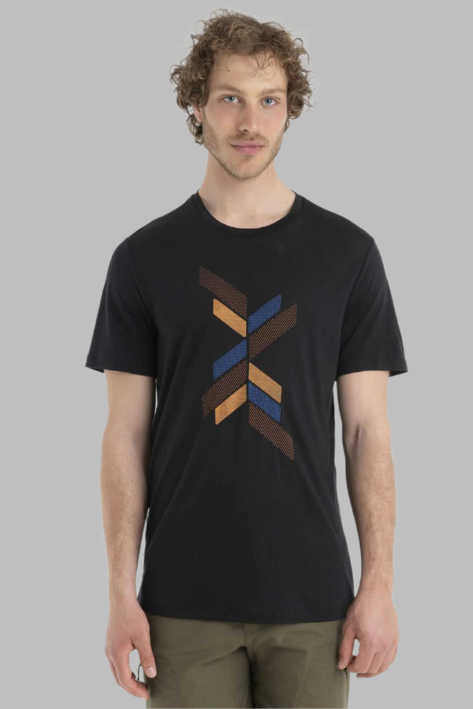 Mens 125 Cool-Lite™ Merino Sphere II Short Sleeve Tee Levels