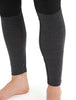 Mens 125 ZoneKnit™ Merino Blend Thermal Leggings Black/Jet Heather 0A56H5