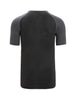 Mens 125 Zoneknit SS Crewe Thermal Jet Heather 0A56H7