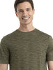 Mens 125 ZoneKnit™ Merino Short Sleeve Tee IB Topo Loden  0A56QC
