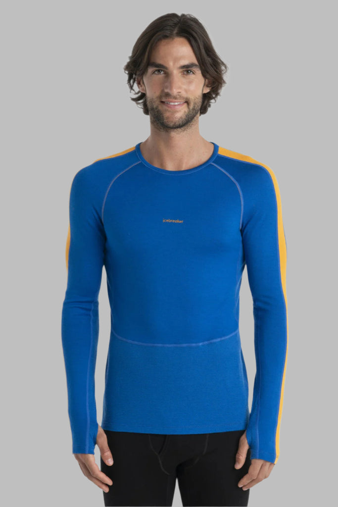 Mens 260 ZoneKnit™ Merino LS Crewe Thermal Top Lazurite 0A56HH