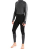 Mens 260 ZoneKnit™ Merino LS Half Zip Jet Heather 0A56HF