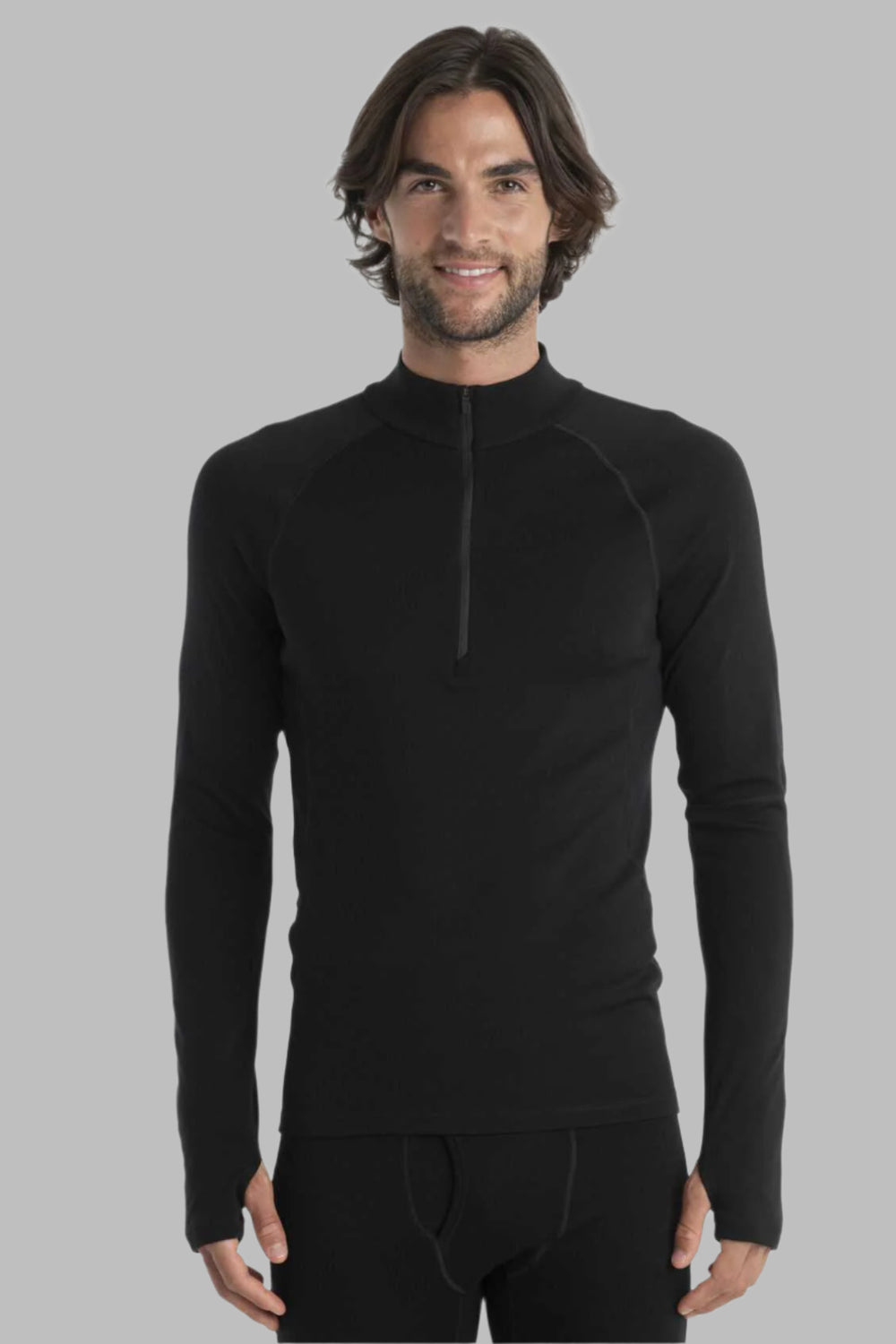 Mens 300 MerinoFine™ Polar LS Half Zip Thermal Top