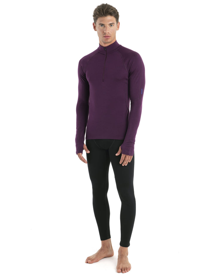 Mens 300 MerinoFine™ Polar LS Half Zip Thermal Top