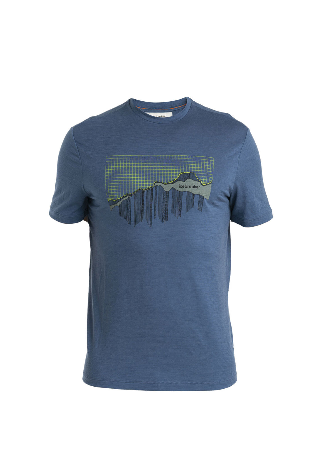 Mens Merino 150 Tech Lite III T-Shirt Pinnacle Grid