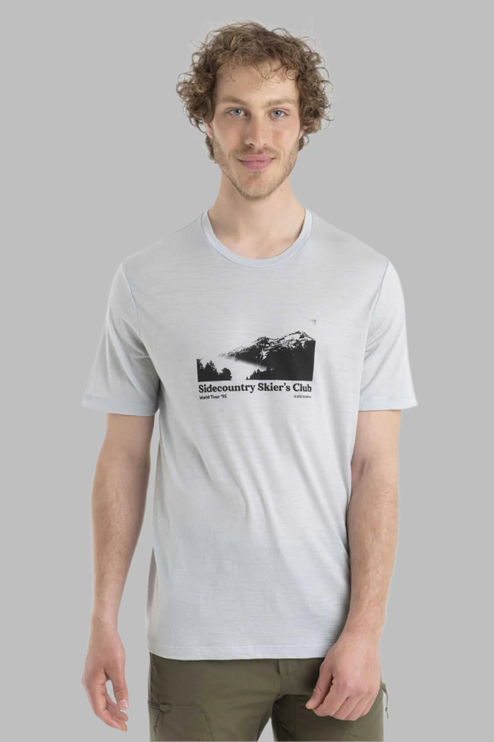 Mens Merino 150 Tech Lite II Short Sleeve Tee Sidecountry Skiers Club