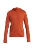 Mens Merino 260 Quantum IV LS Zip Hoodie Molten 0A56W2