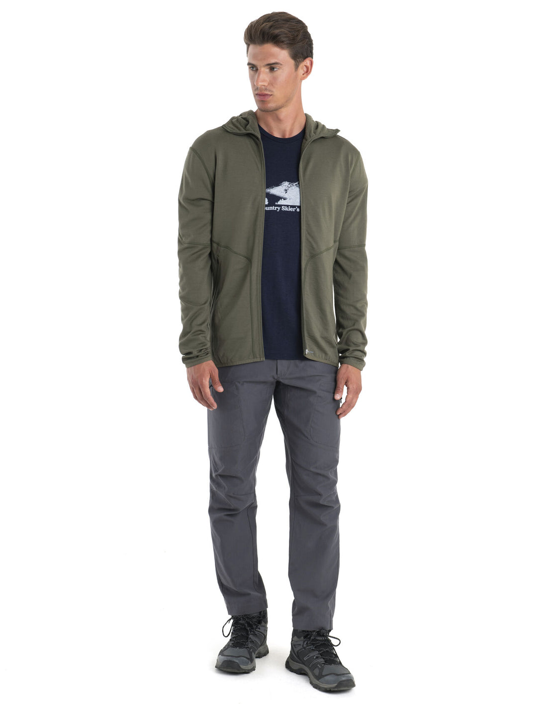 Mens Merino 560 RF™ Elemental II LS Zip Hood