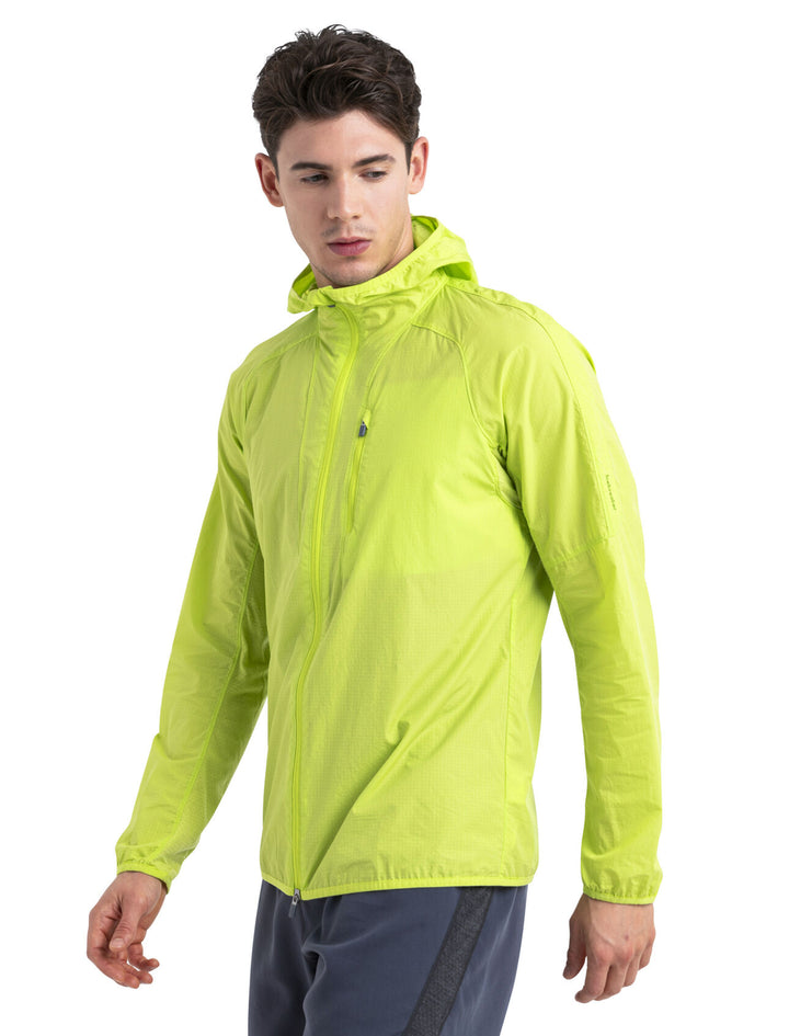 Mens Shell + Cotton Windbreaker - Hyper