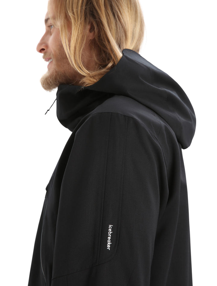 Men's Shell+™ Merino Hooded Jacket