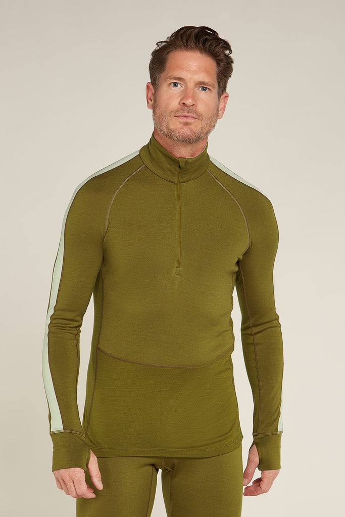 Mens 260 ZoneKnit™ LS Half Zip Thermal Top Algae BA56HF