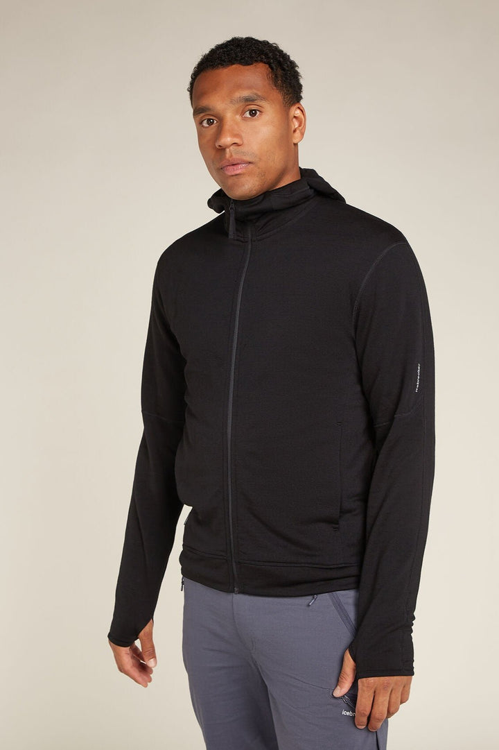 Mens Merino 360 Realfleece™ Elemental Long Sleeve Zip Hoodie