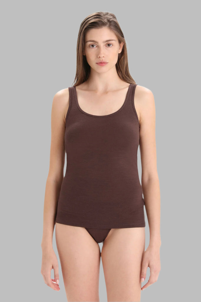 Womens Merino 150 Siren Tank Umber 103213