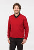 Mens V Neck Sweater Red Setter NB121