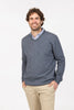 Mens V Neck Sweater Sky NB121
