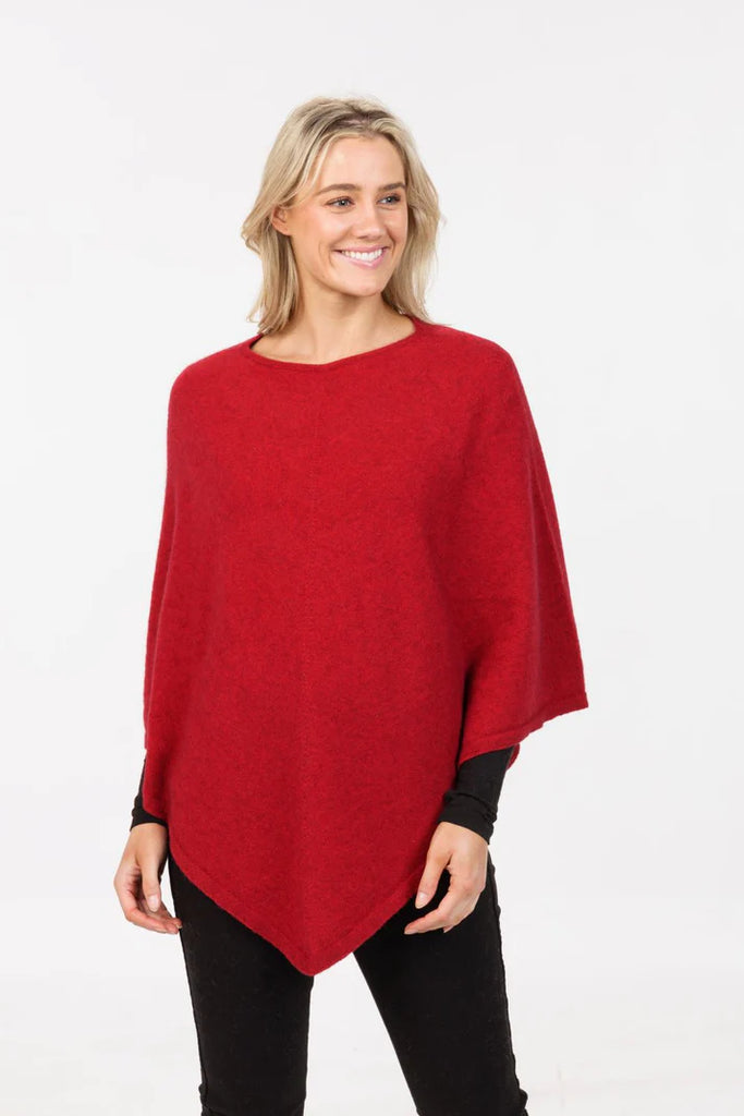 Womens Poncho Berry NB698