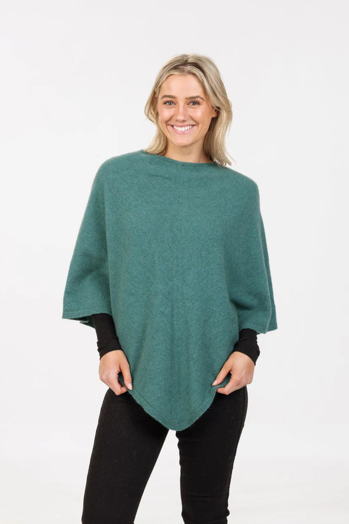 Womens Poncho Mist MNB698