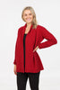 Womens Wrap Jacket Berry MNB498