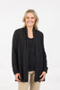 Womens Wrap Jacket Charcoal MNB498