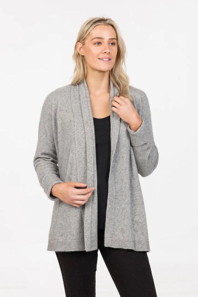 Womens Wrap Jacket Silver MNB498