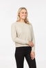Womens Classic Crop Sweater Natural NB870