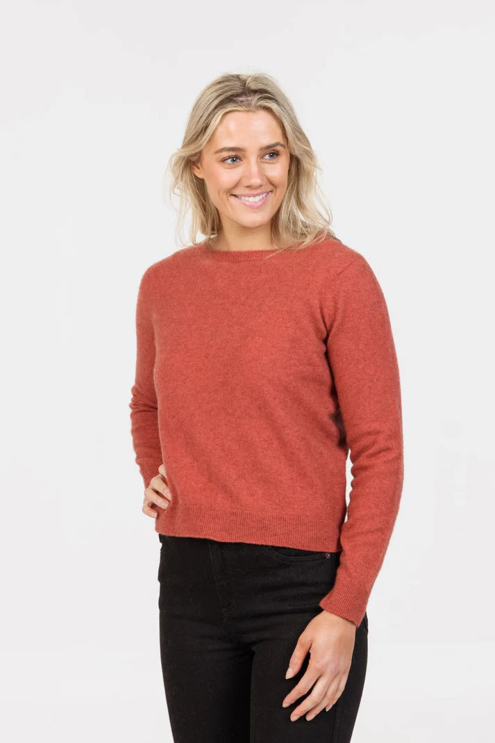 Womens Classic Crop Sweater