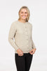 Womens Classic Cable cardigan Natural  NB886