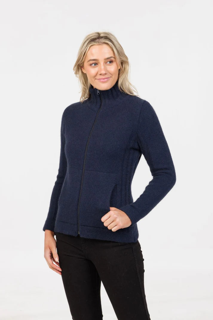 Womens Essential Full Zip Jacket