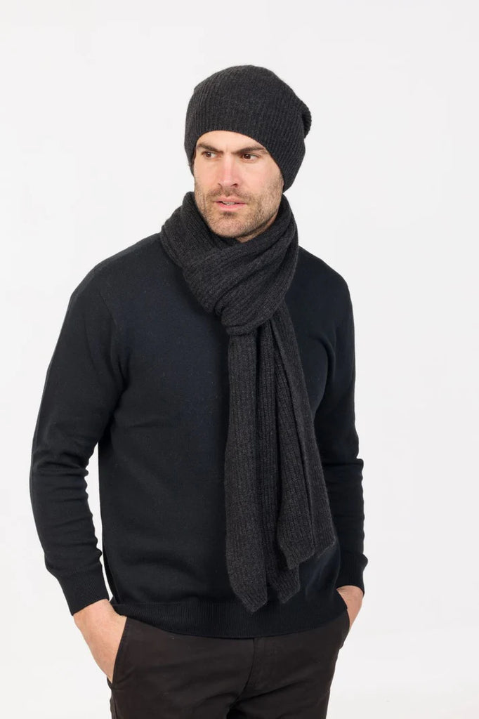 Unisex Slouch Beanie Charcoal NX677