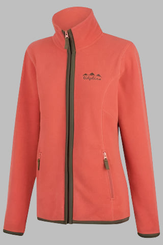 Womens Lowlands Fleece Zip Jacket Rose LFJLL