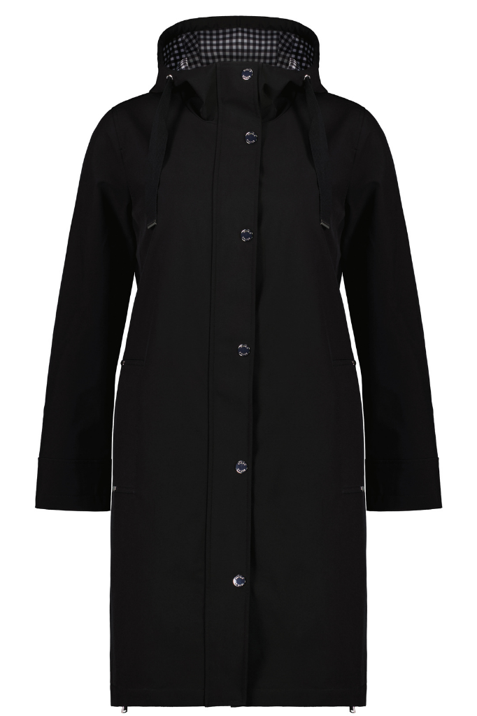 Womens Rach Longline Softshell - Black