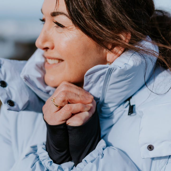 Womens Riley Waterproof Sorona Coat - Arctic Ice