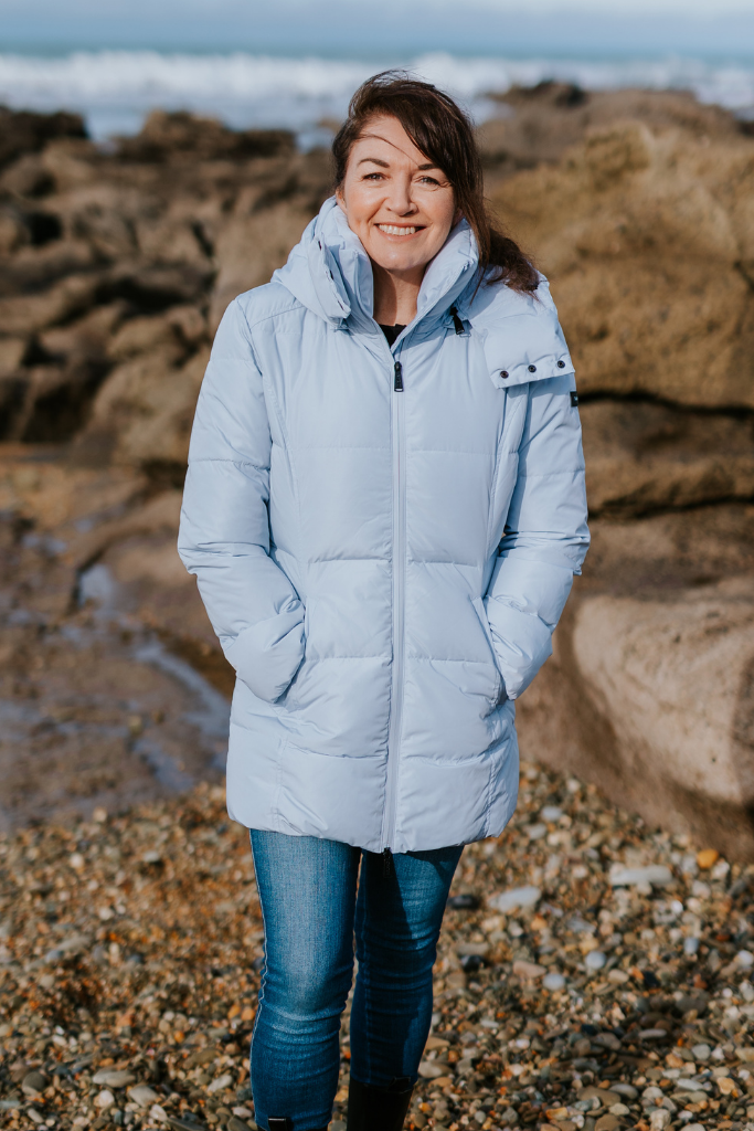 Womens Riley Waterproof Sorona Coat - Arctic Ice