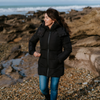 Womens Riley Waterproof Sorona Coat BlacK