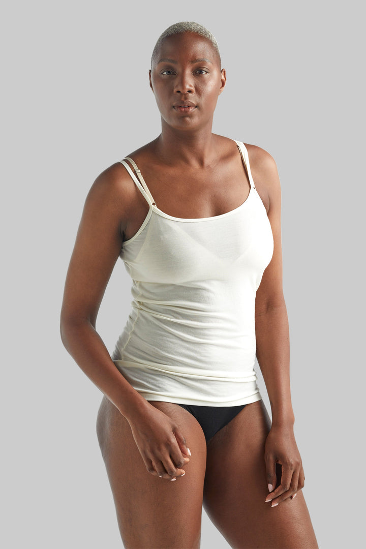 Womens Merino 150 Siren Cami Snow  103193