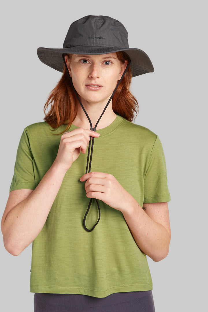 Unisex Shell+™ Cotton Windbreaker Wide-Brim Hat  0A578H