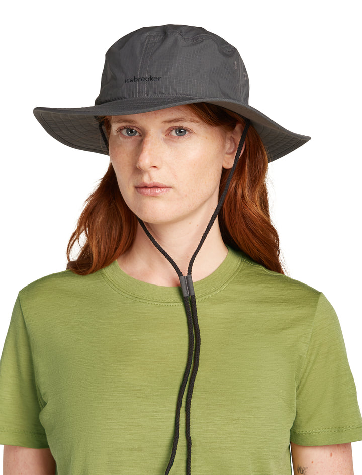 Unisex Shell+™ Cotton Windbreaker Wide-Brim Hat  0A578H