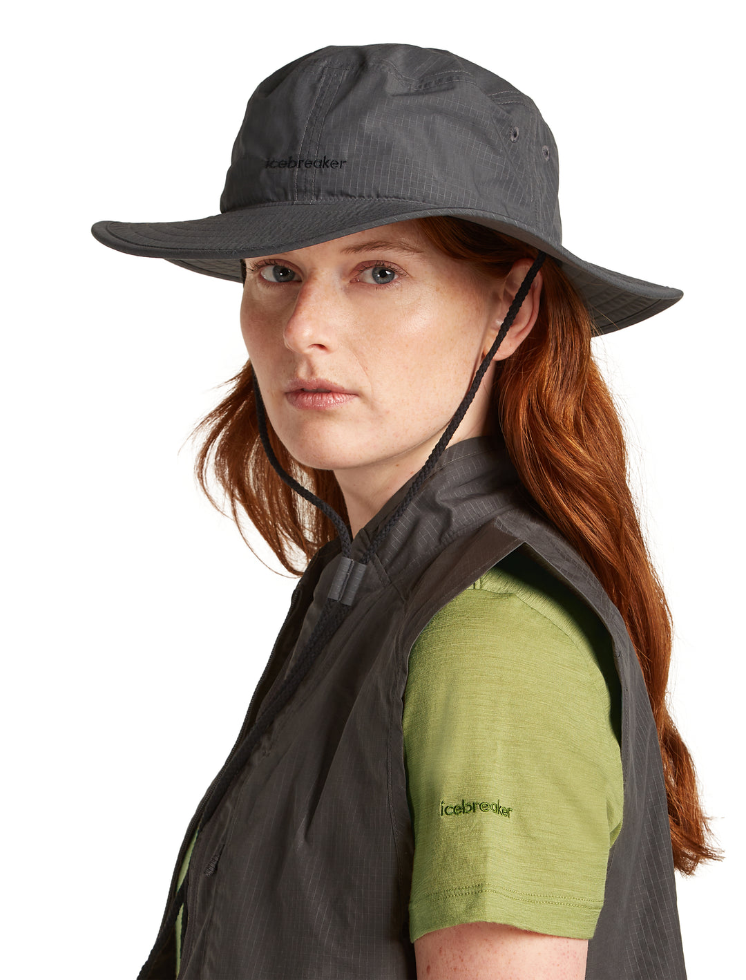 Unisex Shell+™ Cotton Windbreaker Wide-Brim Hat  0A578H