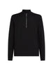 Mens Merino Icebreaker Anniversary Original LS Half Zip Black 0A579D