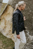Womens Talei Quilt Bomber-Black