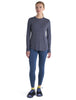 Womens 125 Cool-Lite™ Sphere III LS Tee Midnight Heather 0A56ZN