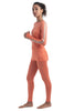 Womens 125 ZoneKnit™ Merino Blend LS Crewe Tang/Praline 0A56H4