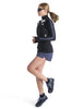 Womens 125 ZoneKnit™ LS Half Zip Thermal Top Black BA56XF