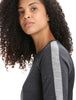 Womens 125 ZoneKnit™ Merino SS Crewe Thermal Top Jet Heather 0A56H8