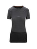 Womens 125 ZoneKnit™ Merino SS Crewe Thermal Top Jet Heather 0A56H8