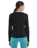 Womens 125 ZoneKnit™ Merino Energy Wind Long Sleeve Tee Black 0A56SO