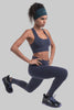 Womens 260 ZoneKnit™ Merino Blend Seamless 25" Tights-Graphite 0A56XP