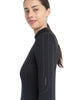 Womens 300 MerinoFine™ Polar LS Half Zip Thermal Top Black IBBA56SL