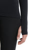 Womens 300 MerinoFine™ Polar LS Half Zip Thermal Top Black IBBA56SL